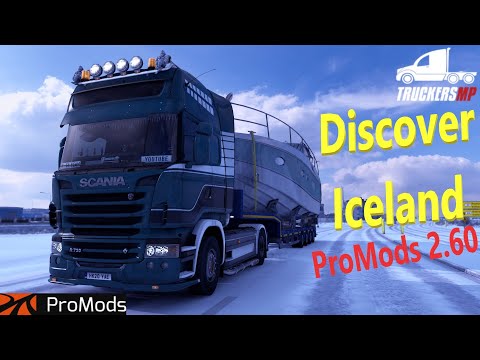 Discover Iceland | Snow Roads Scenic Route - ProMods 2.60 - ETS2 TMP