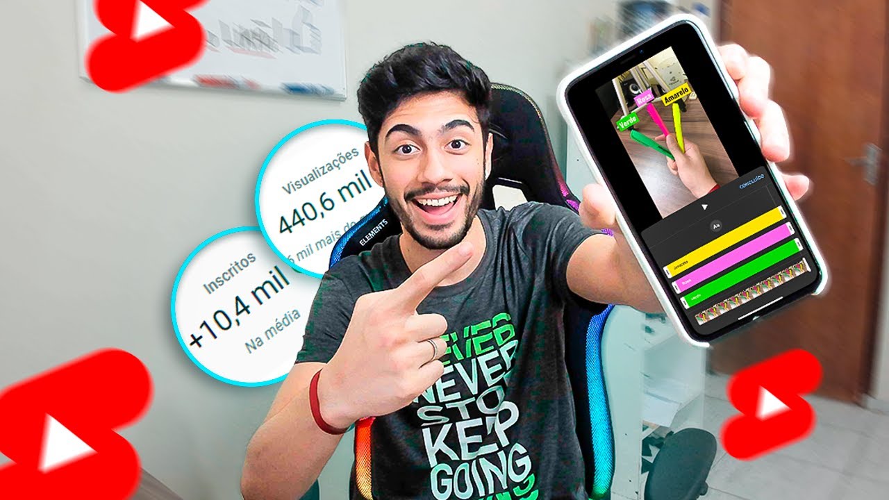 Como Postar e VIRALIZAR SHORTS NO YOUTUBE Pelo Celular - GUIA PASSO A PASSO