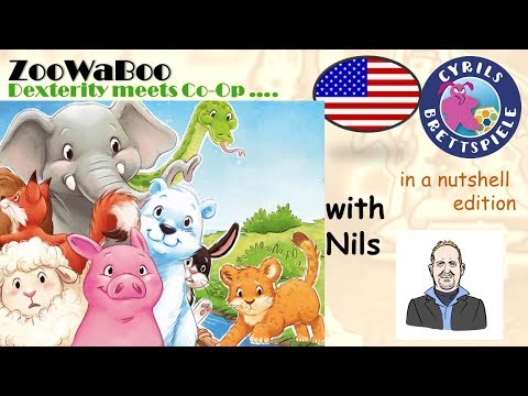 Cyrils Brettspiele - Zoowaboo - in a nutshell (N89) - a great dexterity adventure