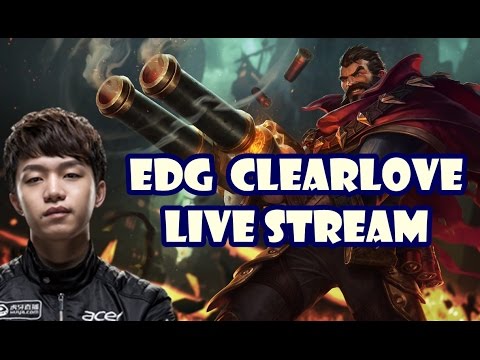 [ June 23,2016 ] EDG clearlove - Graves Jungle - S6 live stream