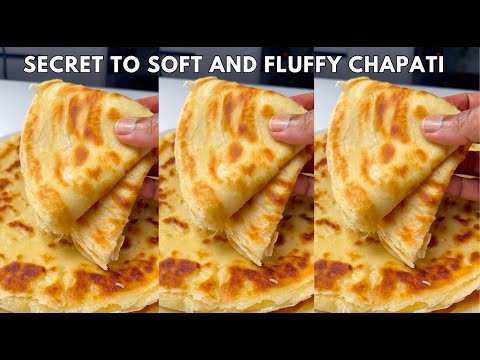 So this is the Secret to Soft and Fluffy Chapati, I wish I knew this Easy recipe before!