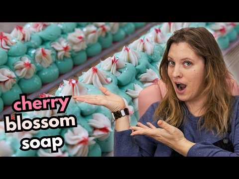 I Remade My Japanese Cherry Blossom Soap!