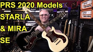 Video thumbnail for PRS GUITARS - 2020 Models - SE MIRA & STARLA - Demo & Overview by The Tone King