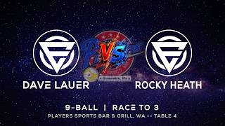 DAVE LAUER vs ROCKY HEATH - PLAYERS SPORTS BAR & GRILL - TABLE 4 | EvoSports