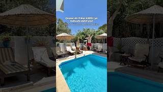 Çeşme’de 2 kişi 3500₺’ye Otel🤩 #tatil #otel #tatilvlog #travel #izmir