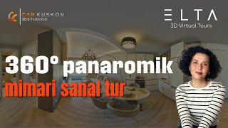 360 panaromik render ya da görseller ile mimari sanal tur nasıl yapılır? ELTA360