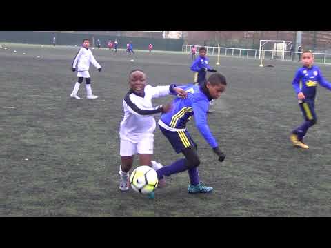 NOAH PERRIN : U10A USCL - PARIS FC 20/01/18  2eme MI-TPS