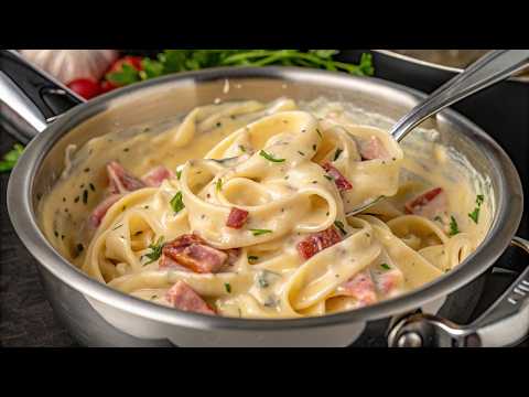 ¡Cómo hacer carbonara en 10 minutos!  ¡Pasta perfecta cada vez!