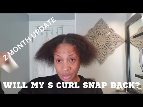 HAPPY OVER 50: S CURL 2 MONTH UPDATE: PROGRESS, MAINTENANCE & TIPS!