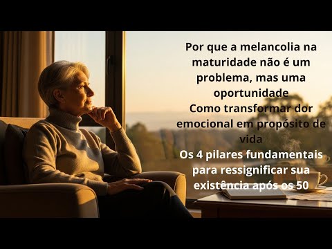 Por Que Sua Melancolia Pode Ser Sua Maior Aliada Após os 50