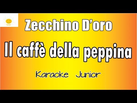 Karaoke Junior - Zecchino d'Oro -  Il Caffè della Peppina (Karaoke Academy Italia)