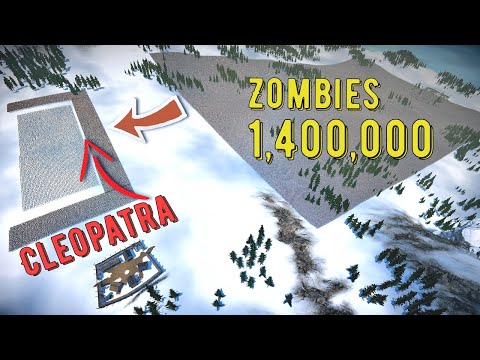 Cleopatra's Last Stand Roman Legion vs 1,400,000 Zombie Horde