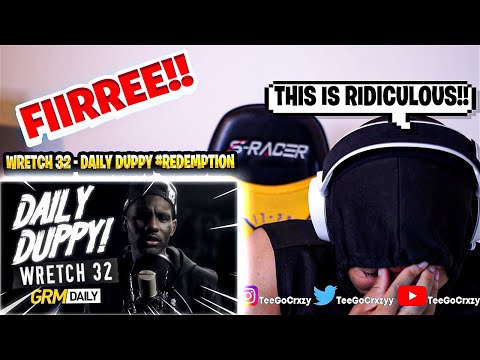UK WHAT UP🇬🇧!!! Wretch 32 - Daily Duppy S:03 EP:01 #Redemption [GRM Daily] (REACTION)