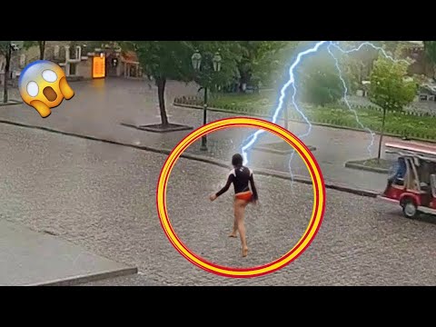 50 Luckiest People Caught On Camera! 4