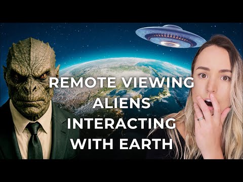 What I Saw: Remote Viewing Alien Activity on Earth ππ½π