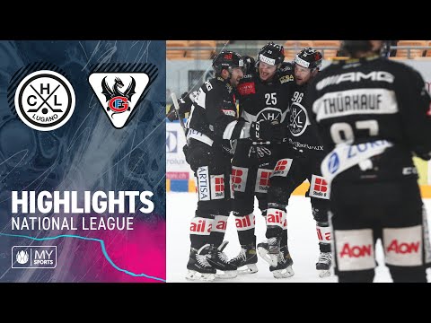 Lugano vs. Fribourg 4:1 – Highlights National League