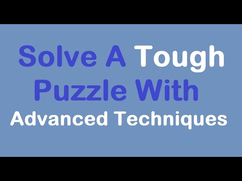 Sudoku Primer 352 - Just a Tough Puzzle