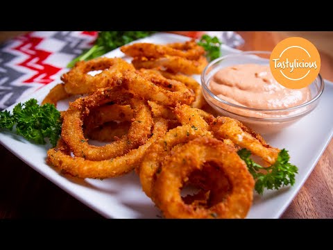 Best Homemade Onion Rings Recipe | Easy To Make Crispy Onion Rings
