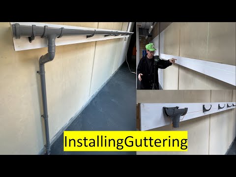 Installing guttering