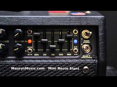 Mesa Boogie 1x12 Cabinet Comparison - Mark Five:25