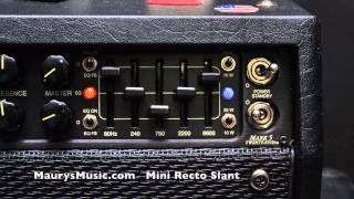 Video thumbnail for Mesa Boogie 1x12 Cabinet Comparison - Mark Five:25 by Maury's Music
