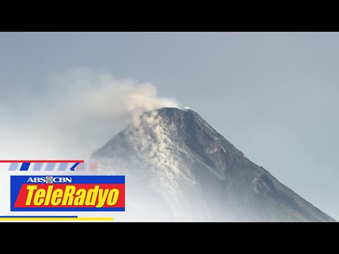 Apat naitalang pagyanig sa Bulkang Mayon sa loob ng 24 oras, higit 350 rockfall events TeleRadyo