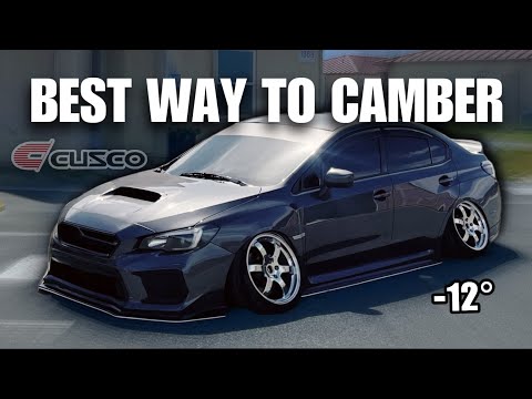 HOW TO CAMBER YOUR CAR! | CUSCO RUCA INSTALL | 2021 WRX