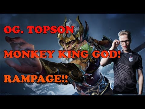 OG. TOPSON MK GOD MID FULL GAMEPLAY PLAYER PERSPECTIVE - RAMPAGE! THE INTERNATIONAL GAME 2