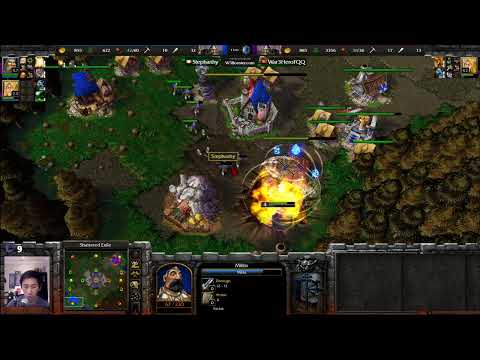 Stephano (HU) vs FQQ (HU) - WarCraft 3 - Bloodmage vs Paladin?  - WC3460