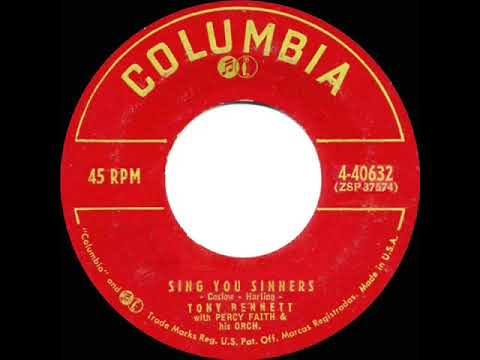 1956 Tony Bennett - Sing You Sinners