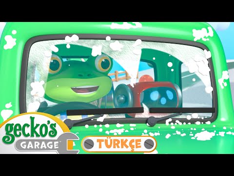 Buz Gölü 🧊⛸️ | 🐸 Gecko'nun Garajı - Çocuklar için Kamyonlar
