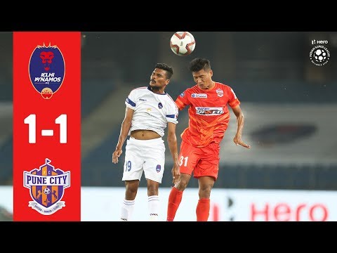 Hero ISL 2018-19 | Delhi Dynamos FC 1-1 FC Pune City | Highlights