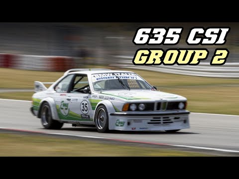 BMW E24 635 CSI Group 2 - amazing straight-6 scream (Nürburgring 2018)