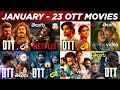 23 New OTT Release Movies Telugu Upcoming New OTT Telugu Movies January 2026 New OTT Movies Telugu