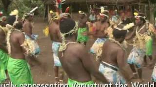 preview picture of video 'World Expo Shangai 2010 Vanuatu Dancers from Tanna island'