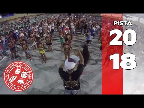 Bateria Salgueiro 2018 - Pista - Apoteose Visita Setor 11