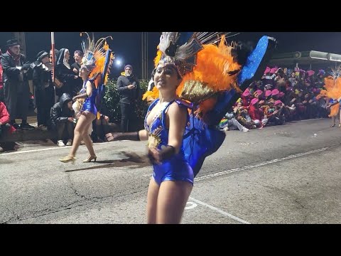 Escola de samba Kan kans carnaval de ovar 2024 desfile noturno