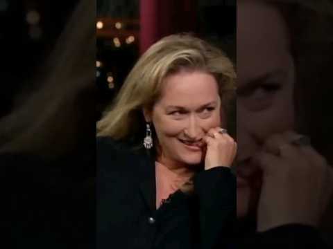 MERYL STREEP SHARES HOW HER KIDS ANNOYED HER! || LATE NIGHT WITH DAVID LETTERMAN, 1999 || #shorts