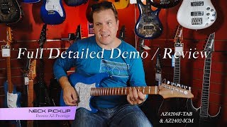 Video thumbnail for Ibanez AZ Prestige Full Demo / Review AZ2204F-TAB & AZ2402-ICM by Nick Granville