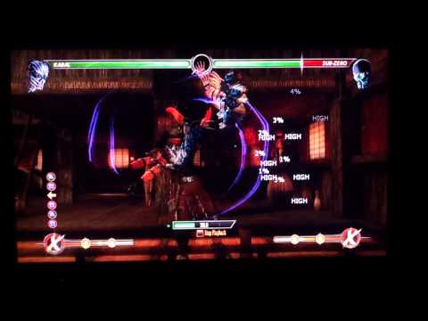 Mk9 - Kabal 44% Corner Combo with Xray