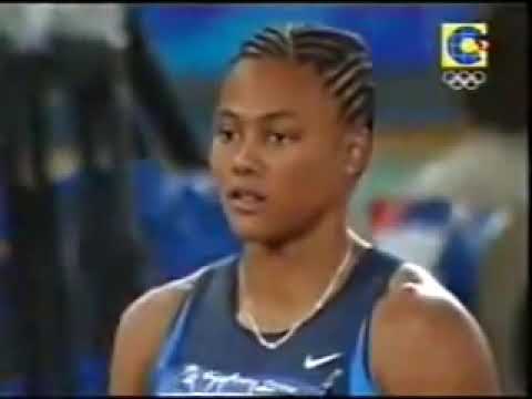 2000 Sydney Olympics 200m women final Susanthika Jayasinghe