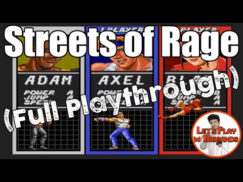 Streets of Rage 1 (Full Playthrough)