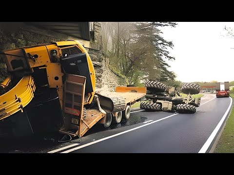 10 Extreme Dangerous Idiots Dump Truck Operator Skill - Biggest Heavy Equipment Machines Working