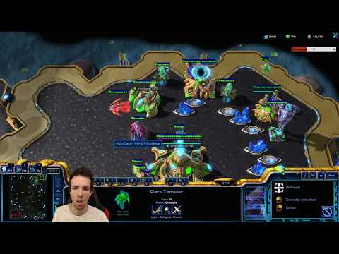 Warp Prism Stalker vs Dark Templar