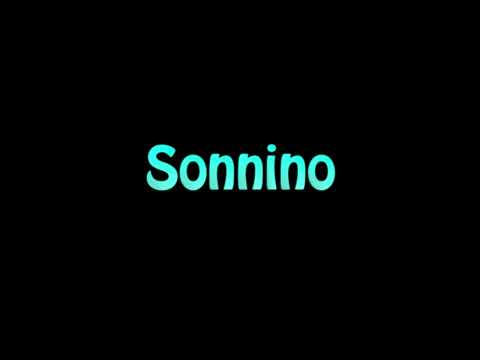 Learn How To Pronounce Sonnino