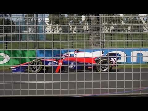 Formula 2 backfires AusGP 2023 | Binaural Audio (Wear Headphones)