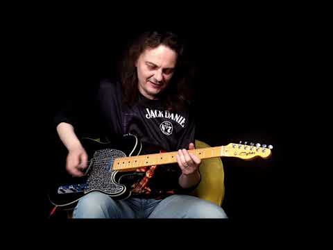 Ozetski Custom Guitars //  T-Style Custom serija // Glazbeni promotor Dragomir Herendić Dragianni