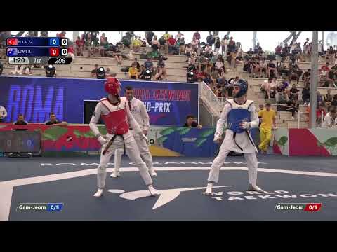 208 Round of 32 MEN M  58KG TUR POLAT G  AUS LEWIS B