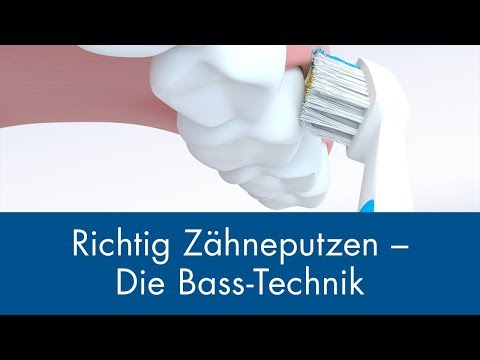 Richtig Zähneputzen - Die Bass-Technik