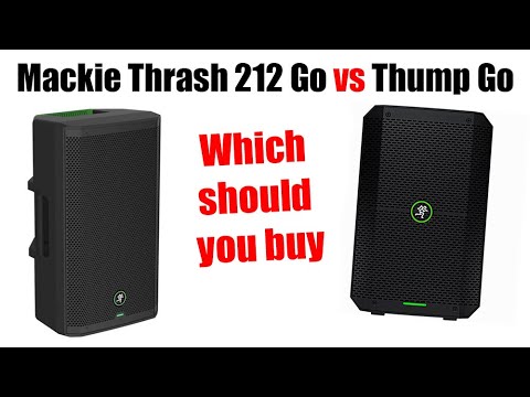Which To Buy: Mackie Thrash 212 Go vs Thump Go